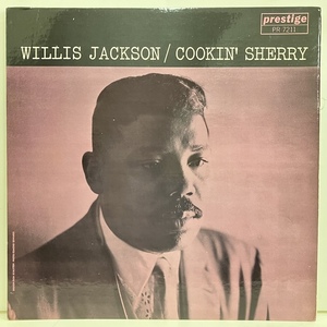 ●即決LP Willis Jackson / Cookin' Sherry Prlp7211 j39696 米オリジナル、黄黒Nj Dg Rvg機械刻印 ウィリス・ジャクソン