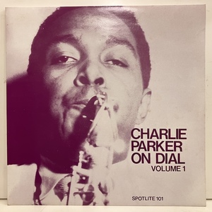 ●即決LP Charlie Parker / On Dial Volume1 101 j39707 英盤、80年代の再発盤 チャーリー・パーカー