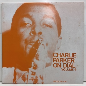 ●即決LP Charlie Parker / On Dial Volume4 104 j39710 英盤、80年代の再発盤 チャーリー・パーカー