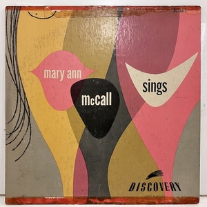 ●即決VOCAL LP Mary Ann McCall / Sings dl-3011 jv5964 米オリジナル10インチ、マルーン艶Dg Mono メリー・アン・マッコール