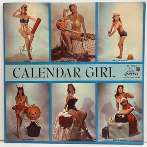 ●即決VOCAL LP Julie London / Calendar Girl Sl9002 jv5967 米盤、ミゾナシ、マルーン Mono ジュリー・ロンドン