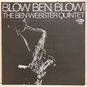 ●即決LP Ben Webster / Blow Ben Blow 5c54-24159 ej4282 蘭オリジナル ベン・ウェブスター