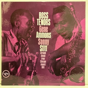 ●即決LP Gene Ammons Sonny Stitt / Boss Tenors v8426 j39785 米盤、ミゾナシMgm Mono ソニー・スティット