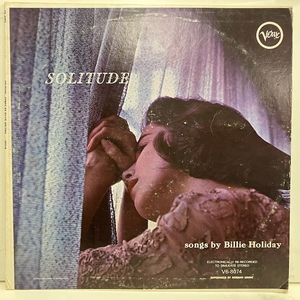 ●即決VOCAL LP Billie Holiday / Solitude v6-8074 jv6022 米盤、StereoミゾナシMgm ビリー・ホリデイ