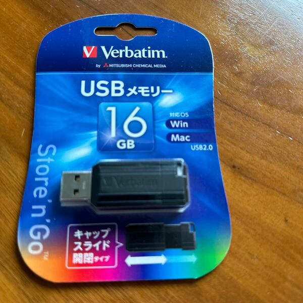 Verbatim USBP16GVZ4 （16GB ブラック）