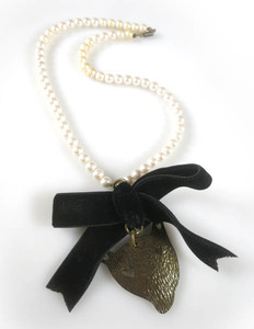 TSUMORI CHISATO pearl necklace / Tsumori Chisato [B58758]