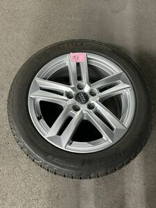 アウディA4 8W X-ICESNOW 225/50/R17 22年 純正ホイール付