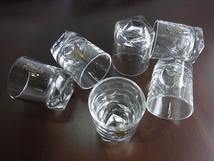 SUNTORY サントリー 響 ひびき☆ショットグラス 6個まとめて☆ウィスキーグラス★SUNTORY HIBIKI WHISKY Shot glass_画像5