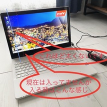 FUJITSU LIFEBOOK AH77/B1 Core i7-7700HQ 2.8GHz/16GB/HDD1TB/Blu-ray/15インチ ジャンク_画像9