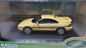 EBBRO Oldies エブロ オールディーズ 1/43 トヨタ MR2 (SW20) 1989 イエロー / TOYOTA MR2 (SW20) 1989 Yellow