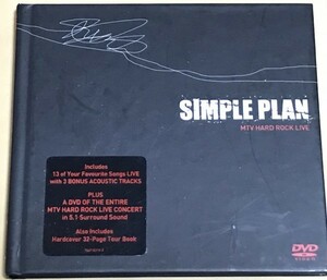 Simple Plan MTV HARD ROCK LIVE LIMITED EDITION CD+DVD 輸入盤