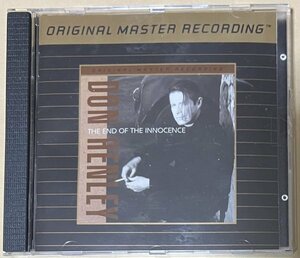 Don Henley The End Of The Innocence Original Master Recording Ultradisc II 24 KT Gold CD Mobile Fidelity Sound Lab MFSL Eagles