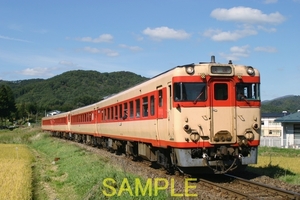 ☆90～00年代鉄道10jpgCD[花輪線キハ58盛岡車復活国鉄色その1]