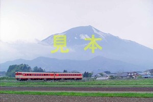 ☆90～00年代鉄道10jpgCD[花輪線キハ52・58盛岡色・復活国鉄色(東大更～大更)]