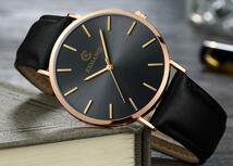 超薄型 6.5 ミリメートル腕時計メンズエレガントなファッション KEMANQI 腕時計簡単なビジネスの男性クォーツ時計ローマ男性男性時計リロ_画像3