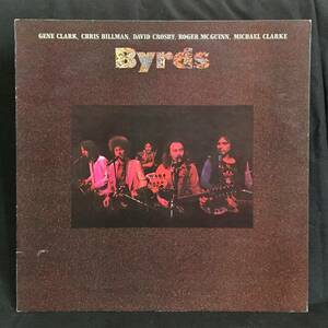 中古 国内盤 解説付 LP GENE CLARK , CHRIS HILLMAN ,DAVID CROSBY , ROGER McGUINN , MICHAEL CLARK ／ BYRDS オリジナル・バーズ P-8509