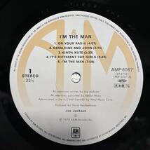 ジョー・ジャクソン / JOE JACKSON / アイム・ザ・マン / I'M THE MAN / 見本盤 sample / 解説付LP / AMP-6067_画像8