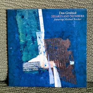 ドン・グロルニック Don Grolnick / Michael Brecker / HEARTS AND NUMBERS / 見本盤 sample / 解説付LP / C28Y-5035
