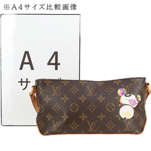 ルイヴィトン LOUIS VUITTON ショルダーバッグ レディース M51241 トロター モノグラム パンダ 8412_画像7