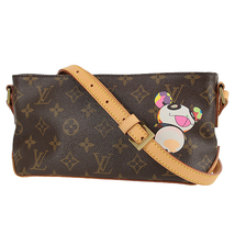 ルイヴィトン LOUIS VUITTON ショルダーバッグ レディース M51241 トロター モノグラム パンダ 8412_画像1