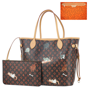 ルイヴィトン LOUIS VUITTON トートバッグ レディース M44441 ネヴァーフル MM モノグラム キャットグラム 1537