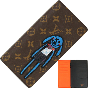 ルイヴィトン LOUIS VUITTON 長財布 ポルトフォイユブラザ NM M80158 モノグラム LVフレンズ 1116