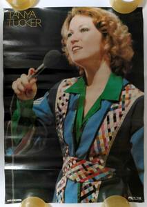 ポスター タニヤ・タッカー B2サイズ MCA RECORDS VICTOR POSTER Tanya Tucker