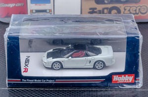 5台～送料無料 新品 ホビージャパン 1/64 ホンダ NSX NA1 TYPE R ③ 1992 チャンピオンシップホワイト カーボンカウル CHORO-Q EMDT