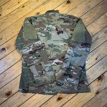 新品 マルチカムシャツジャケット メンズ Medium-Regularサイズ ミリタリー U.S.ARMY 軍物 米軍 長袖 サバゲー タグ付き未使用品 J3279_画像3