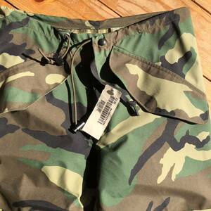 新品 デッドストック 米軍実物 U.S.ARMY ECWCS オーバーパンツ サイズ XSMALL × XSHORT GORE-TEX ゴアテックス ウッドランドカモ P1145