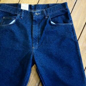  new goods Wrangler Wrangler Denim jeans work pants indigo men's 34×30 size American Casual leisure tag attaching unused goods P1169