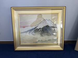 Art hand Auction ◆◇24.01.19-20 Magnifique Mont Fuji encadré, de l'entrepôt, Ville de Saitama◇◆, Peinture, Peinture à l'huile, Nature, Peinture de paysage