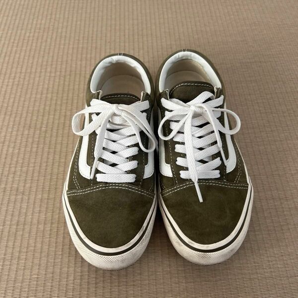 VANS【バンズ】 オールドスクール V36CF カーキ　22.5cm