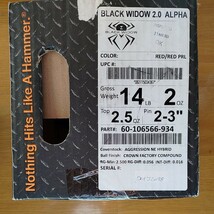  HAMMER　BLACKWIDOW2.0ALPHA　ハンマー　ブラックウィドウ2.0アルファー_画像5