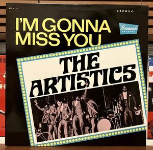 【THE ARTISTICS-I’m gonna Miss You】LP-60’s NORTHERN SOUL R&B MODS●It's Gonna Be Alright Hope We Have Why, Why, Why●CARL DAVIS