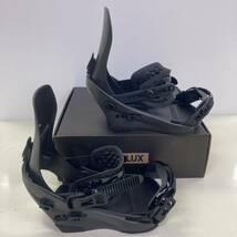 23-24 正規品 新品 FLUX CV LTD BLACK M サイズ フラックス ビンディング スノーボード SNOWBOARD BINDING シーブイ リミテッド ブラック_画像6