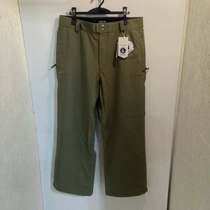 23-24 新品 正規品 VOLCOM X DUSTBOX PANTS MIL L G1352411 ボルコム ダストボックス パンツ スノーボード ウェア ミリタリー グリーン