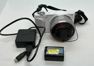 美品 SONY ソニー α APS-C NEX-3N ミラーレス一眼 / E 3.5-5.6/PZ 16-50 OSS 0.25m/0.82ft-0.30m/0.98ft【TYS120】