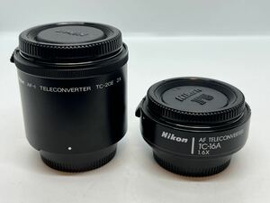 Nikon ニコン AF TELECONVERTER TC-16A 1.6X F6用テレコンバーター / AF-1TELECONVERTER TC-20E 2X【TYS116】