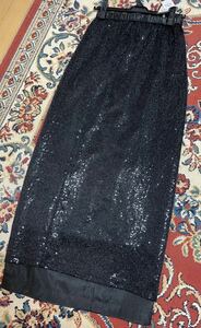 新品18,700円スコットクラブ系列AULA AILAのスパンコールタイトスカート