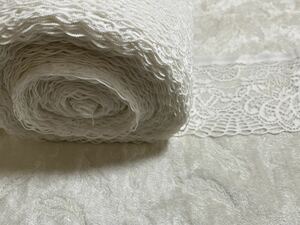  hand made for lace fabric width wide brink .. for 