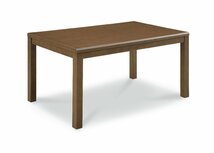 こたつテーブル ハイタイプ高脚こたつ ダイニングコタツ イヴェール135DBR 135センチ幅 長方形 ダークブラウン色_画像1
