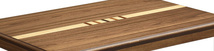 こたつテーブル コタツ 120センチ幅 長方形 コタツテーブル 2段継脚式 ウォールナット色 モダン 炬燵 暖卓 REIGAII_画像3