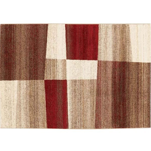 ラグ カーペット 160×230cm レッド色 長方形 カルム ウィルトン ラグ カーペット 160×230cm レッド色 長方形 カルム ウィルトン