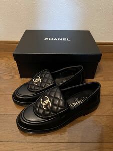 CHANEL シャネル　ローファー　ターンロック　37(23.5cm) 美品