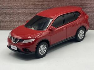 即決有★ぶつからないミニカー 日産 NISSAN エクストレイル X-TRAIL T32 赤 レッド★ミニカー 動作確認済◎