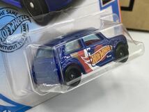 即決有★HW hotwheels ホットウィール MORRIS MINI モーリス ミニ ミニクーパー 青 ブルー★ミニカー_画像4