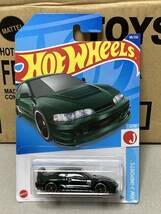 即決有★HW hotwheels ホットウィール CUSTOM '01 ACURA INTEGRA GSR カスタム アキュラ インテグラ グリーン 緑★ミニカー_画像1