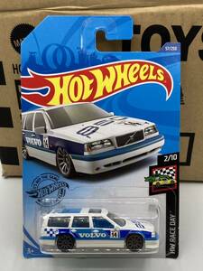 即決有★HW hotwheels ホットウィール VOLVO 850 ESTATE ボルボ 850 エステート ホワイト 白★ミニカー