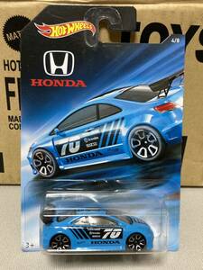 即決有★HW hotwheels ホットウィール HONDA CIVIC SI ホンダ シビック Si 水色 HONDA アニバーサリー 70th★ミニカー 数量3